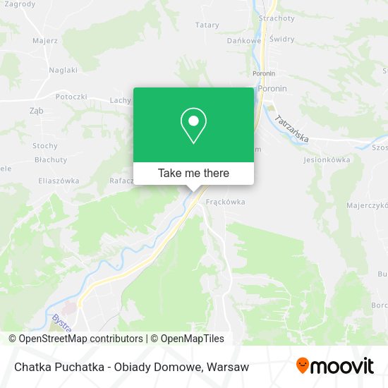 Chatka Puchatka - Obiady Domowe map