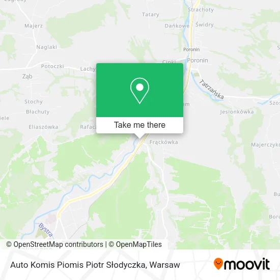 Карта Auto Komis Piomis Piotr Słodyczka