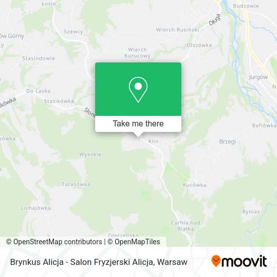 Brynkus Alicja - Salon Fryzjerski Alicja map