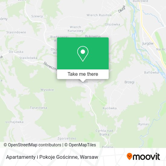 Apartamenty i Pokoje Gościnne map