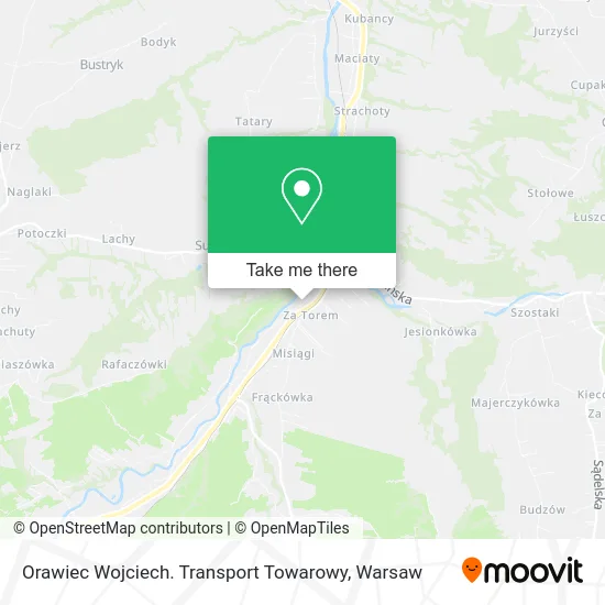 Карта Orawiec Wojciech. Transport Towarowy