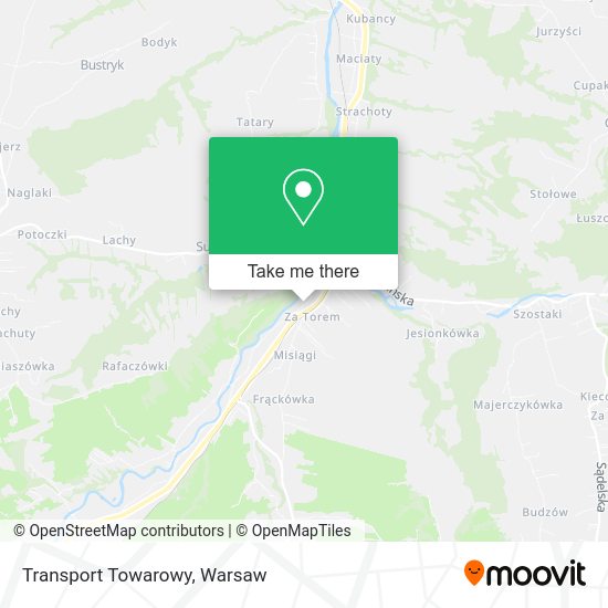 Transport Towarowy map