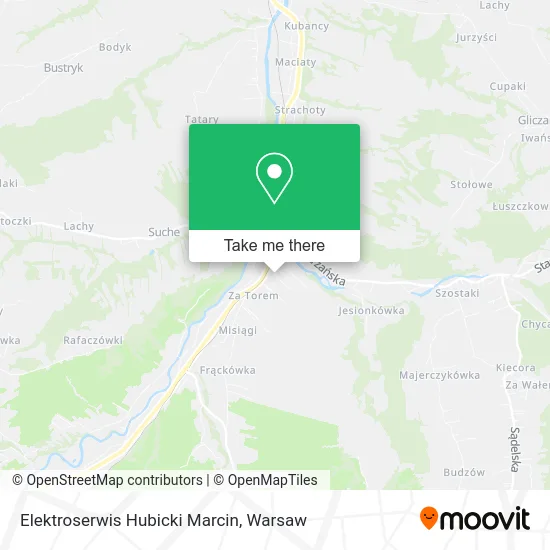 Elektroserwis Hubicki Marcin map