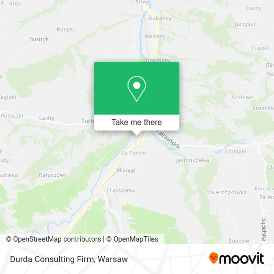 Карта Durda Consulting Firm
