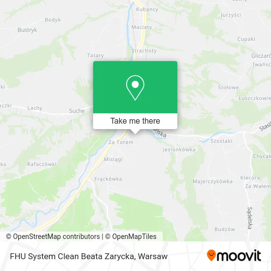 Карта FHU System Clean Beata Zarycka