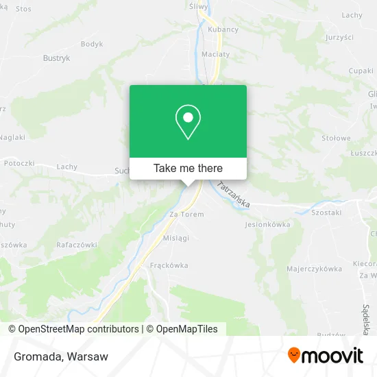 Карта Gromada