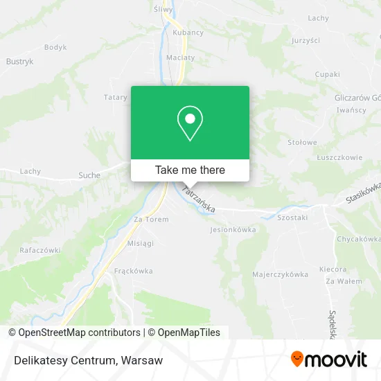 Delikatesy Centrum map