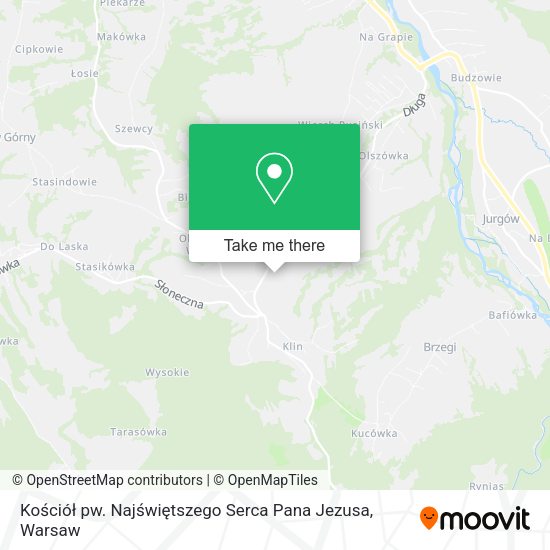 Kościół pw. Najświętszego Serca Pana Jezusa map