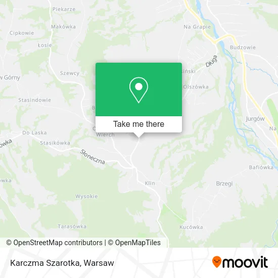 Карта Karczma Szarotka