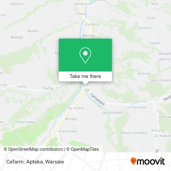 Карта Cefarm. Apteka