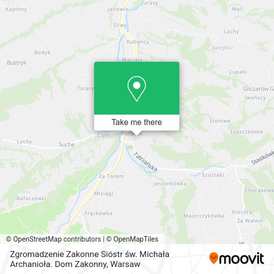 Zgromadzenie Zakonne Sióstr św. Michała Archanioła. Dom Zakonny map