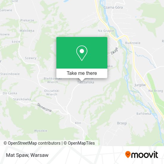 Mat Spaw map