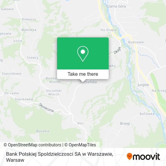 Bank Polskiej Spoldzielczosci SA w Warszawie map