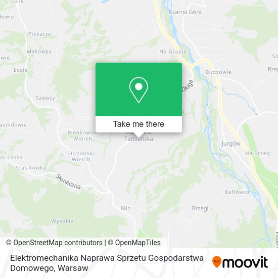 Карта Elektromechanika Naprawa Sprzetu Gospodarstwa Domowego