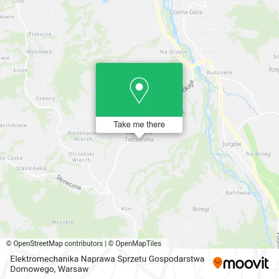 Карта Elektromechanika Naprawa Sprzetu Gospodarstwa Domowego