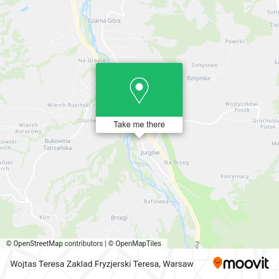 Wojtas Teresa Zaklad Fryzjerski Teresa map