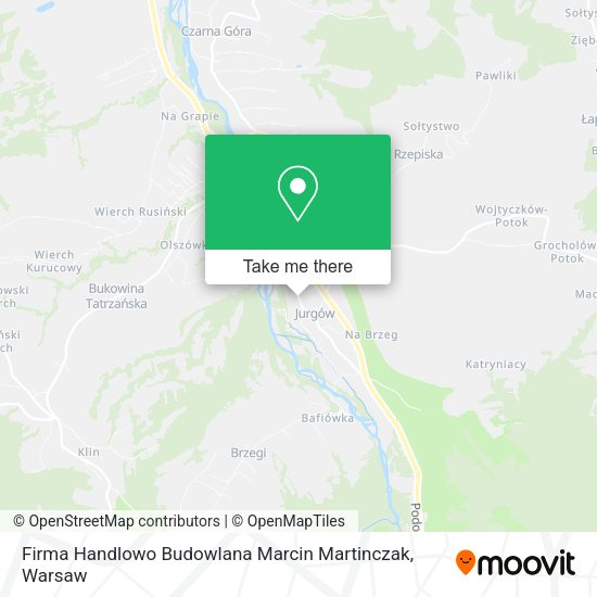 Firma Handlowo Budowlana Marcin Martinczak map