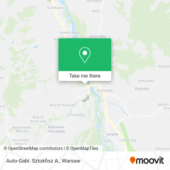 Карта Auto-Gabi. Sztokfisz A.