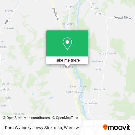 Карта Dom Wypoczynkowy Stokrotka