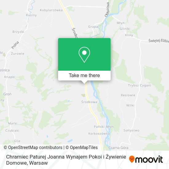 Chramiec Paturej Joanna Wynajem Pokoi i Żywienie Domowe map