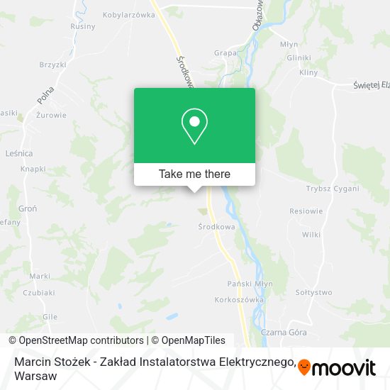 Marcin Stożek - Zakład Instalatorstwa Elektrycznego map