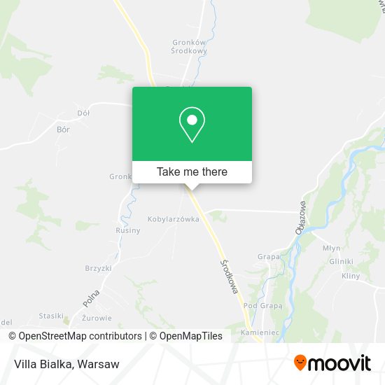 Villa Bialka map