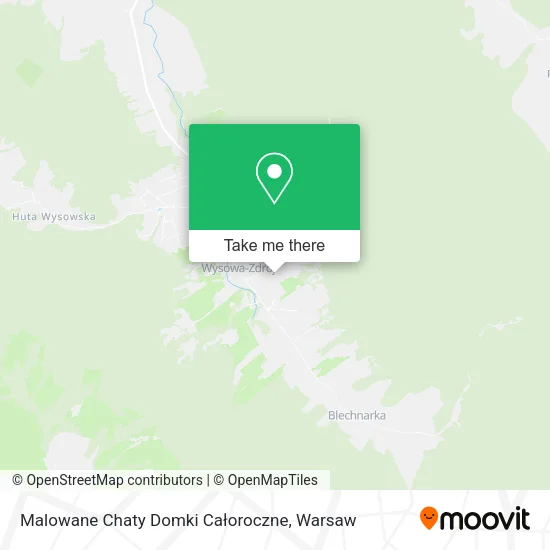 Карта Malowane Chaty Domki Całoroczne