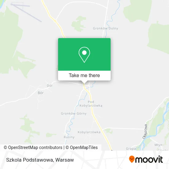 Карта Szkola Podstawowa