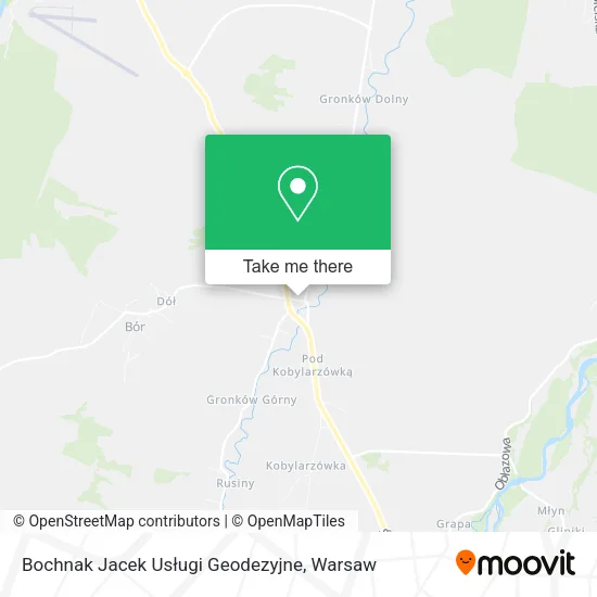 Карта Bochnak Jacek Usługi Geodezyjne