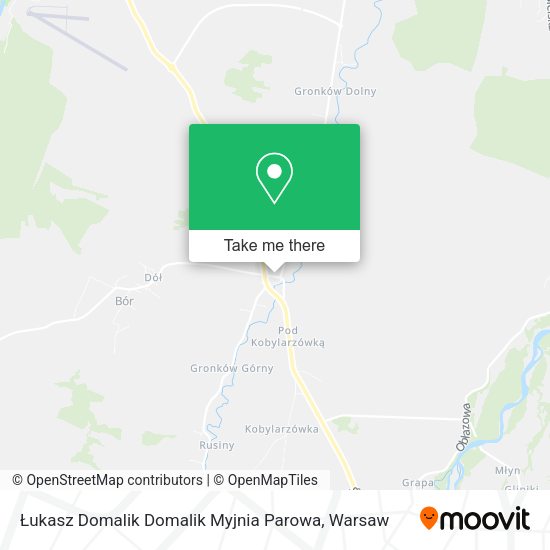 Łukasz Domalik Domalik Myjnia Parowa map