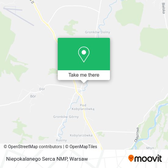 Niepokalanego Serca NMP map