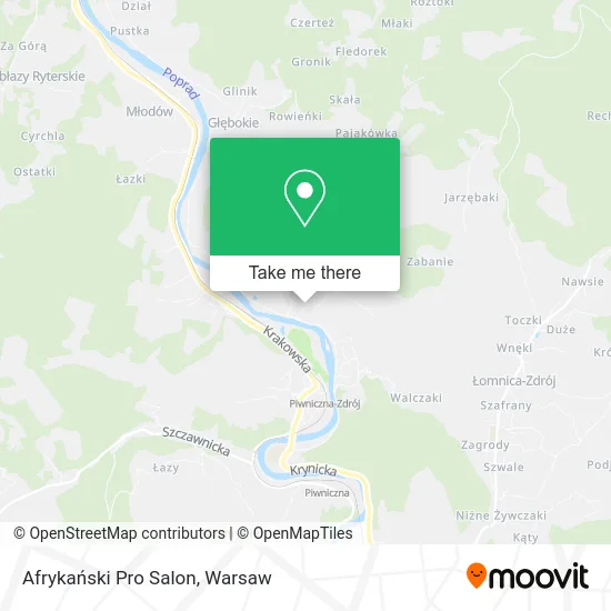 Карта Afrykański Pro Salon