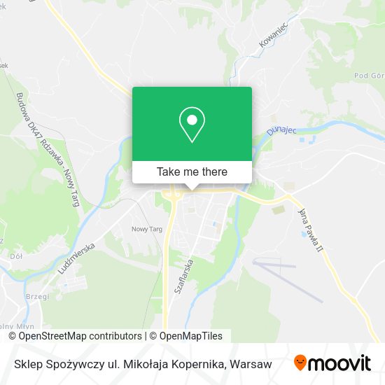 Sklep Spożywczy ul. Mikołaja Kopernika map