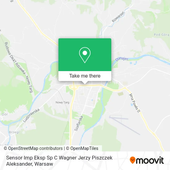 Карта Sensor Imp Eksp Sp C Wagner Jerzy Piszczek Aleksander