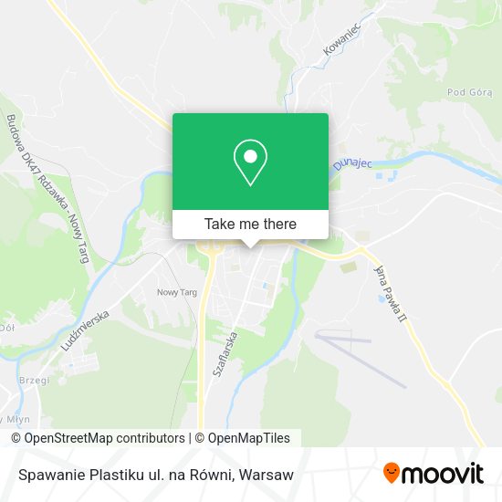 Spawanie Plastiku ul. na Równi map