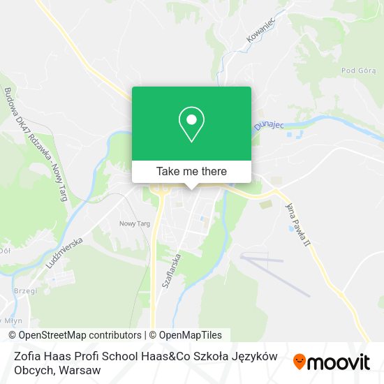 Zofia Haas Profi School Haas&Co Szkoła Języków Obcych map