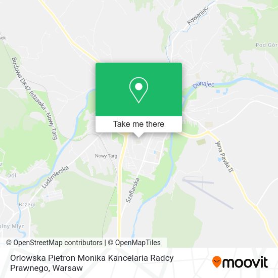 Orlowska Pietron Monika Kancelaria Radcy Prawnego map