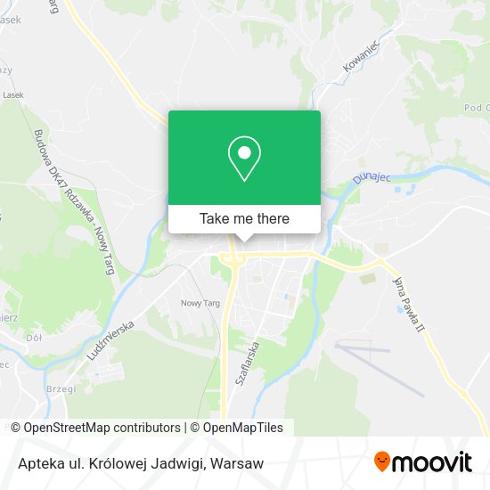 Apteka ul. Królowej Jadwigi map