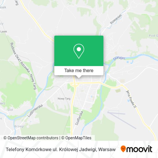 Telefony Komórkowe ul. Królowej Jadwigi map