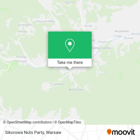 Sikorowa Nuts Party map