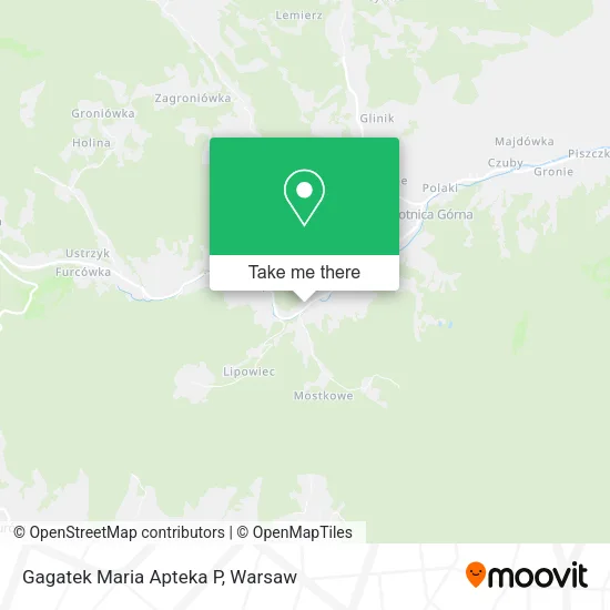 Карта Gagatek Maria Apteka P