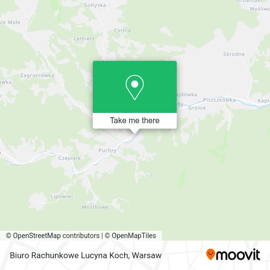 Biuro Rachunkowe Lucyna Koch map