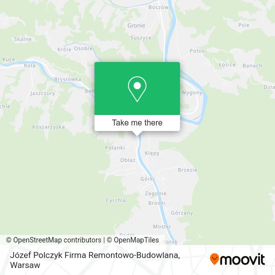 Józef Polczyk Firma Remontowo-Budowlana map