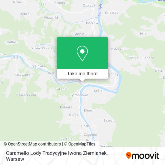 Caramello Lody Tradycyjne Iwona Ziemianek map