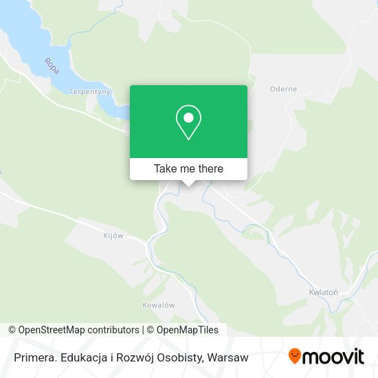 Primera. Edukacja i Rozwój Osobisty map