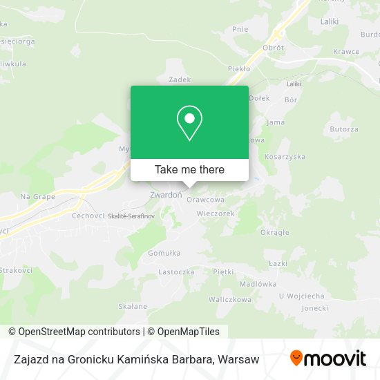 Zajazd na Gronicku Kamińska Barbara map