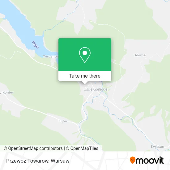 Карта Przewoz Towarow