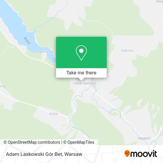 Adam Laskowski Gór Bet map