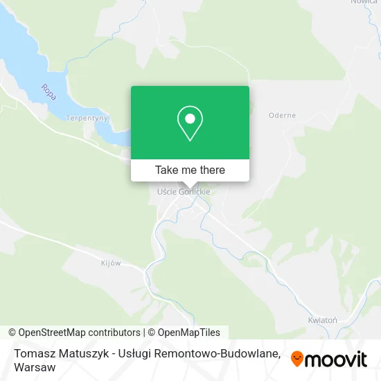 Tomasz Matuszyk - Usługi Remontowo-Budowlane map