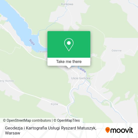 Geodezja i Kartografia Usługi Ryszard Matuszyk map